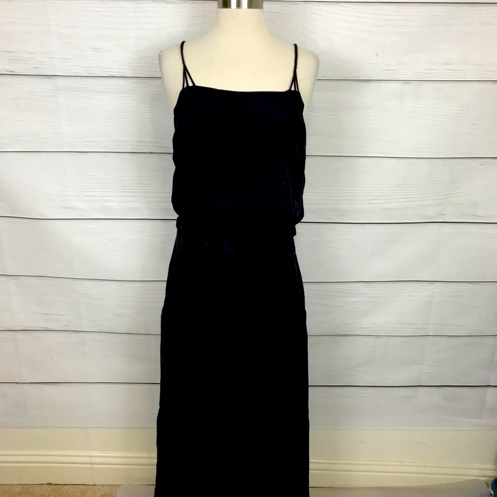 Free People Black Long Dress Size S